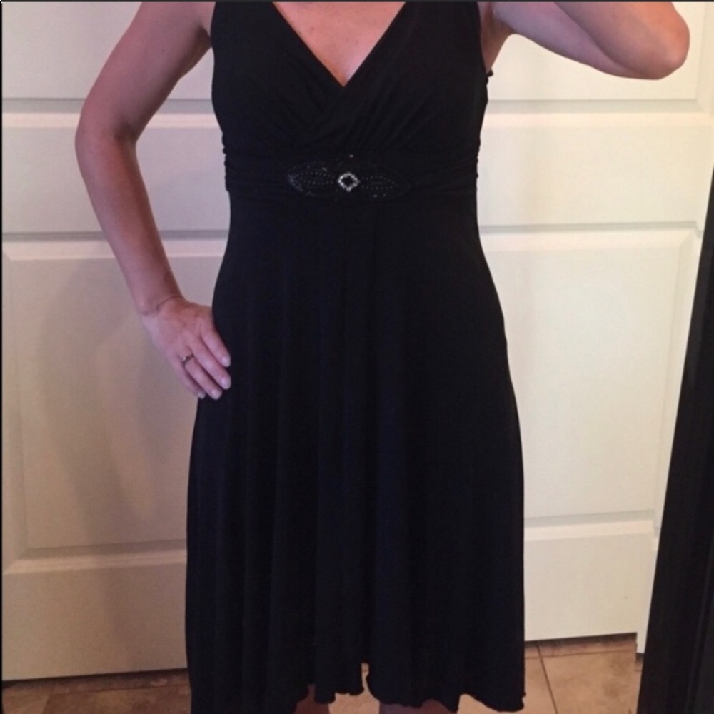 🎁 EnFocus Studio Black Cocktail Dress 8